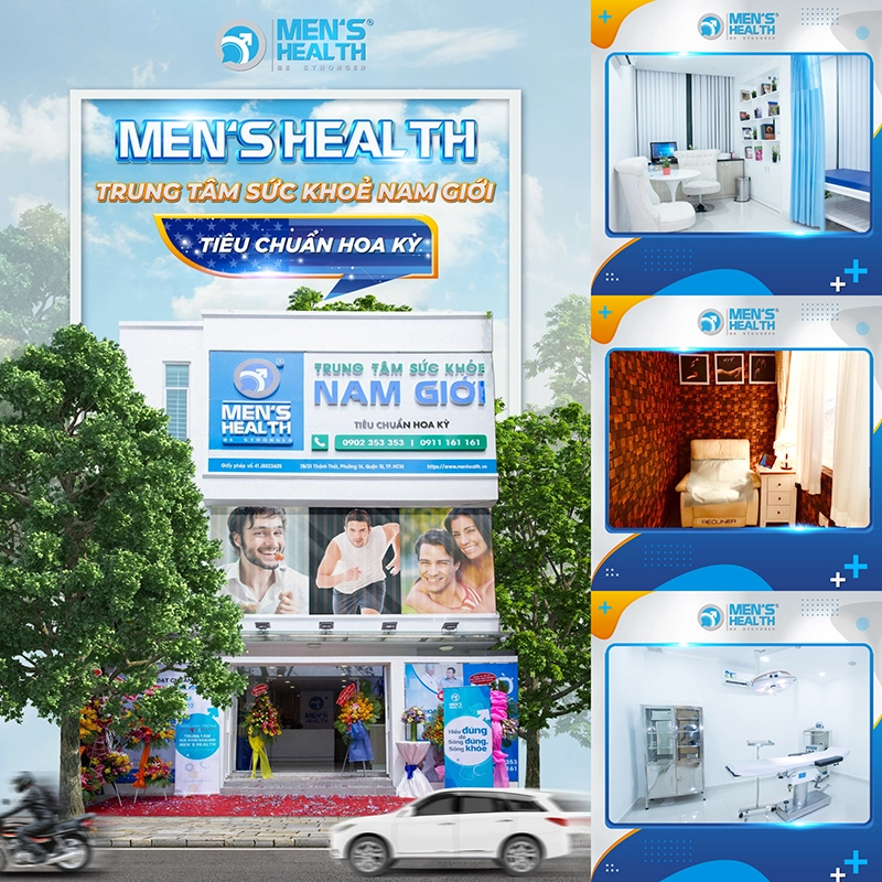 Trung tâm sức khỏe nam giới Men’s Health: Điểm tựa toàn diện cho phái mạnh